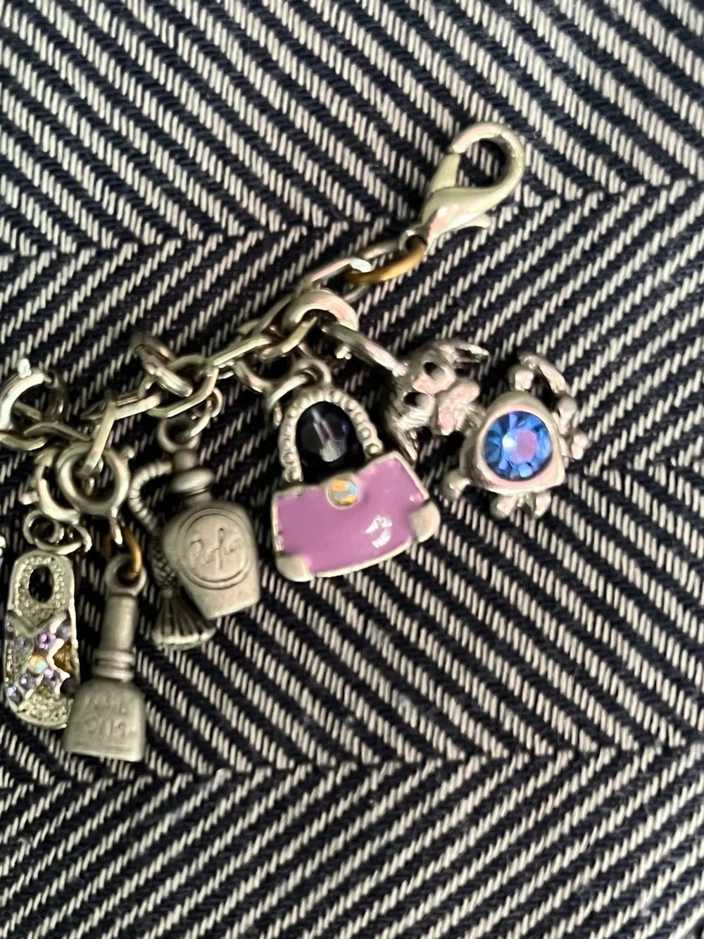 Charm It! Silver-Tone Charm Bracelet